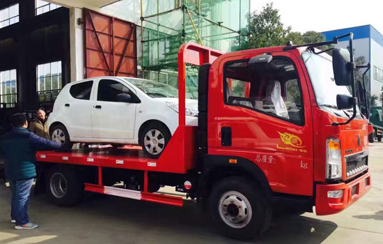 【國(guó)五 上藍(lán)牌】重汽豪沃平板車