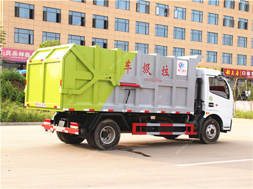 國(guó)五東風(fēng)凱普特掛桶對(duì)接式垃圾車