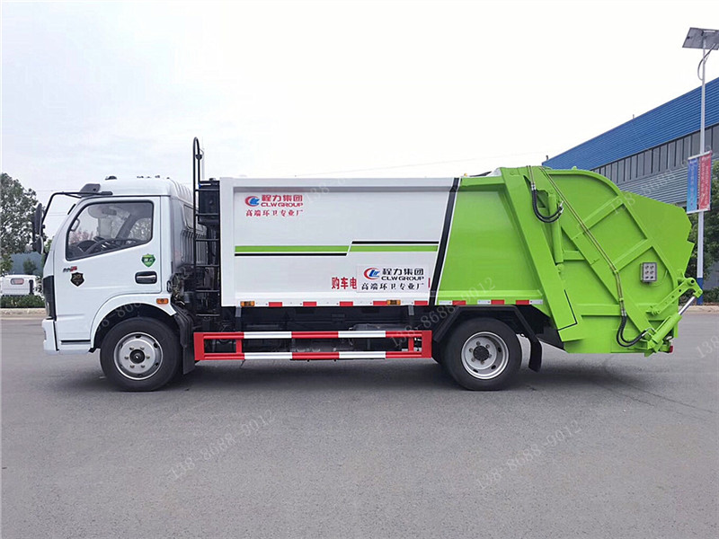 國六東風凱普特K7壓縮垃圾車